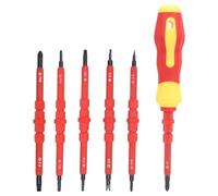 Set di Cacciaviti Isolati, Set di Cacciaviti Isolati per Elettricista Cacciavite Isolato Set di Strumenti per Cacciaviti Elettrici Professionali per Elettricisti Kit di