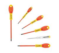 SET DI CACCIAVITI ISOLATI STANLEY FATMAX 0-65-441 - Acciaio Cromo-Vanadio, 6 pezzi