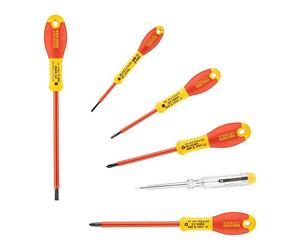 SET DI CACCIAVITI ISOLATI STANLEY FATMAX 0-65-441 - Acciaio Cromo-Vanadio, 6 pezzi