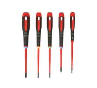 Set Di Cacciaviti Isolati VDE Bahco BE-9872SL ERGO™, 5 Pezzi BAH9872SL