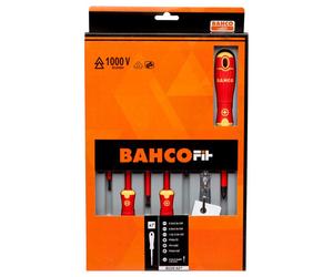 Set Di Cacciaviti Isolati VDE BahcoFit Bahco B220.027 - 7 Pezzi