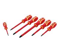 Set Di Cacciaviti Isolati VDE Laser 6 Pezzi 8455