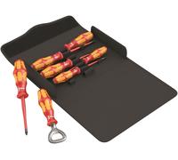 Set Di Cacciaviti Isolati Wera 100 I S/7 VDE 7 Pezzi 05136022001