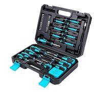 Set Di Cacciaviti - Kit Di Riparazione Da 43 Pezzi, Set Di Cacciaviti A Cricchetto Di Precisione Magnetico Con Custodia Per Riparazioni Elettroniche Professionali E Fai-da-te | Kit Completo Di Strumen