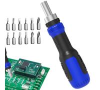Set di cacciaviti magnetici 13 in 1 di precisione portatile magnetica | Multiutensile Cacciavite Cacciavite Cricchetto Set per Casa Garage Officina Meccanico Riparazione Progetti Fai Da Te
