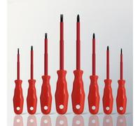 Set di cacciaviti magnetici 9 in 1 con certificazione di isolamento 1000 V, PH0 PH1 PH2 PH3 e piatto 3 4 5 6 mm Compatibilità per l'uso