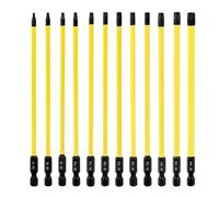 Set di cacciaviti magnetici da 12 pezzi | Kit di strumenti professionali ad alta resistenza per la riparazione e la manutenzione della precisione | Cit di bit per cacciavite a fiore di prugna