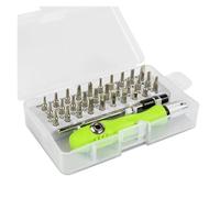 Set di cacciaviti multifunzionali 32 in 1 con 30 punte for cacciavite magnetiche Torx Phillips, mini strumento di riparazione for telefono, orologio e PC