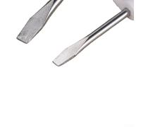 Set di cacciaviti per macchina da cucire 2 pezzi, strumenti di riparazione Big Small Flathead Steel Domestic Singer Butterfly Bobbin Case Regolazione della tensione Kit da cucito domestico