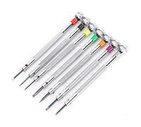 Set di Cacciaviti per Orologi, 0,8-2,0 Mm Cacciavite per Orologi in Rame Set di Cacciaviti Piccoli Set di Cacciaviti a Taglio Kit di Strumenti per Orologiai per Riparazione