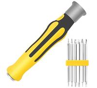 Set di cacciaviti piccoli 12 in 1, set di cacciaviti a doppia testa da 12 cm con punte per cacciavite magnetico a forma di Y U, mini cacciaviti per laptop, orologi, gioielli in vetro