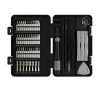 Set di cacciaviti precisi 58 in 1 con punta in acciaio e manico ergonomico per progetti di riparazione elettronica per la manutenzione della casa dell'orologio