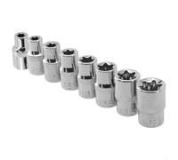 Set di cacciaviti professionali a bussola, tipo E, per chiave a cricchetto, E10/E12/E14/E16/E18/E20/E22/E24 ed efficaci (E11)