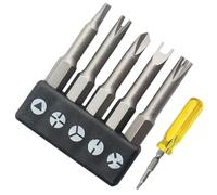Set di cacciaviti, punte per cacciavite da 1,97 pollici, punte per driver, 5 pezzi combinati, funzionari di utensili elettrici per manutenzione, miglioramento della casa, riparazione e artigianato