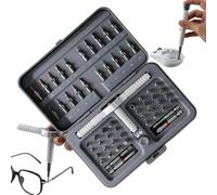 Set Di Cacciaviti Utensile Magnetico 60-in-1 Con Manico A T Staccabile | Cacciavite A Cricchetto Per Hvac Tecnici Meccanici Auto Riparazioni Domestiche Ed Elettricisti