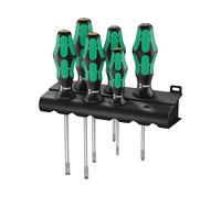 SET DI CACCIAVITI WERA 334/355/6 Rack - impugnatura ergonomica, 6 pezzi