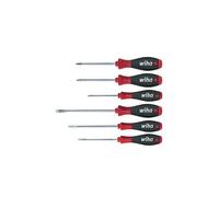 SET DI CACCIAVITI WIHA 302 HK6 01 - Nero, 6 pezzi, impugnatura SoftFinish