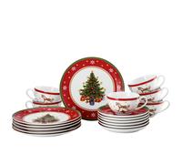 Set Di Caffè Hutschenreuther Happy Wintertime 18 Pezzi