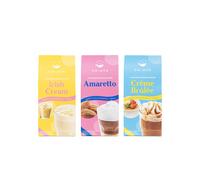 Set di caffè macinato CHiATO Amaretto & Irish Cream & Crème Brûlée, 3 x 250 g