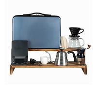 Set di caffettiera con bollitore in acciaio inox, macinino, gocciolatore, filtri e borsa da viaggio per una perfetta preparazione a casa o in viaggio