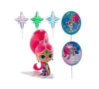 Set di Cake Topper per Decorazione di Torte. Shimmer & Shine (Shimmer), 8cm