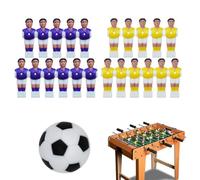 Set di calciatori da tavolo, set di uomini di calcio | Giocattoli da calcio per la di da tavolo | per giocattoli da divertenti Bambola per bambini, adulti, ragazzi, fidanzati