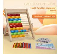 Set di calcolo per bambini, sussidi didattici per la valutazione, giocattoli puzzle D