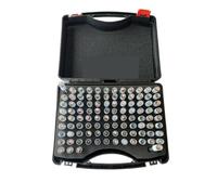 Set di calibri a perno Calibro di precisione in acciaio 1,00-2,00 mm-3,00 mm-4,00-5,00-6,00-9,99 passo 0,01 mm Calibro for spine lisce Calibro(5-5.99mm 100pcs)