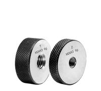 Set di calibri per anelli di filettatura 1SET Calibro a tampone fine a liscio 6g M11 M12 M14 M17 M18 M20 M24 M30 M40 M50 M60 Distanza filettatura 1,5(M11X1.5)