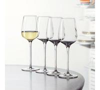Spiegelau Willsberger-Bicchiere da Vino Bianco da 365 ml (Set da 4), Cristallo, 4 Count (Pack of 1), 4 unità