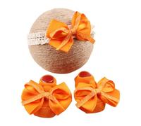 Set di calze e fascia in pizzo alla moda per bambini, comodo copricapo in pizzo per uso quotidiano e occasioni speciali