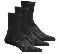 Set di calzini Craft CORE Dry High 3-pack Dimensioni dei calzini: 37-39 / Colore: nero