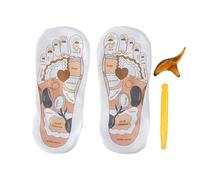 Set di calzini per riflessologia, calzini per massaggio ai piedi - Calzini per massaggio a pressione sui piedi con bastoncino - Strumento per rilassamento del corpo per casa, negozio di massaggi, p