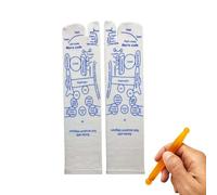 Set di calzini per riflessologia con strumenti per massaggio dei punti trigger, calzini per agopressione, riflessologia, strumenti per massaggio agopunto, per alleviare il dolore ai piedi, massaggio