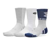 Set di calzini Under Armour New UA Perf Tech Nov 3Pk Crw Dimensioni dei calzini: 42-47,5 / Colore: blu scuro