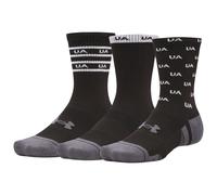 Set di calzini Under Armour Perf Tech Nov 3pk Crew Dimensioni dei calzini: 42,5-47 / Colore: nero