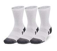 Under Armour Calze UA Performance Cotton Mid 3 pezzi Unisex Bianco
