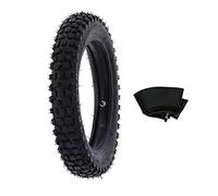 Set di camere d'aria Torvex, 3.00-12 80 100-12 Combinazione di pneumatici tassellati e camera d'aria per Pit Bike Motocross Dirt Bike Off Road Ruota posteriore