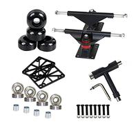 Set di Camion e per Skateboard, Ruote da Skateboard, Camion da Skateboard, Cuscinetti montanti, Kit Hardware, Adatto per Ponti da 7,5 a 8 Fantastici