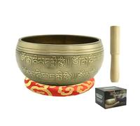 Set di campane tibetane, campane tibetane fatte a mano, per yoga, attenzione mindfulness e meditazione, campane tibetane con scatola per yoga, rilassamento, donne e uomini