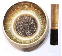 Set Di Campane Tibetane Con Incisioni Di Mantra Curativi, Autentica Campana Sonora Buddista Per Meditazione, Yoga, Consapevolezza, Rilassamento, Guarigione Dei Chakra, Regalo