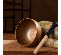 Set di campane tibetane, grandi ciotole per meditazione e guarigione spirituale, realizzate a mano, per terapia del suono, preghiera, yoga e benessere