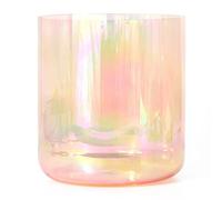 Set di campane tibetane in cristallo, 7 pollici, 440 Hz, con racchetta acrilica gratuita e O-ring, per guarigione del suono, terapia, meditazione, miglioramento dell'energia (arancio, C Note)