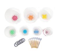 Set Di Campane Tibetane In Cristallo Da 6-12 Pollici, For Terapia Di Guarigione Del Suono E Meditazione, Bilanciamento Del Chakra Del Corpo, Regolazione Emotiva (Size : 440hz)