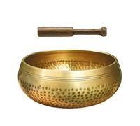 Set di campane tibetane in rame per meditazione buddista, religione, credenza, regalo perfetto, diametro 9,5 cm, kit 6 pezzi