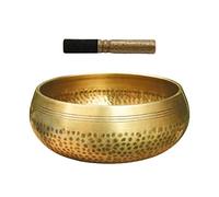 Set di campane tibetane in rame per meditazione buddista, religione, credenza, regalo perfetto, diametro 8,5 cm, kit 2 pezzi da 8,5 cm