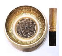 Set di campane tibetane Mindfulness Mantra Yoga con mazzuolo regalo ornamento casa meditazione Nepal