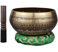 Set Di Campane Tibetane Per Meditazione Buddista, Dal Nepal, Facili Da Suonare, Con Cuscino Percussore A Doppia Estremità, Per Yoga, Guarigione Dei Chakra, Preghiera E Consapevolezza, Regali Unici.