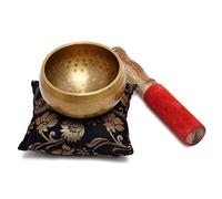 Set di campane tibetane per meditazione, martellate a mano, per yoga, meditazione, consapevolezza, guarigione e bilanciamento dei chakra, 8,89 cm