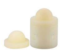 Set di campanelli artigianali in pelle.Attrezzo manuale in plastica premium a 3 pezzi per progetti di lavorazione della pelle, durevole ed efficace, gamma di dimensioni da 15 mm a (15mm)